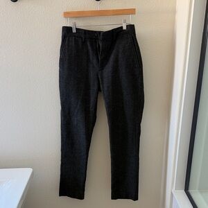 Elegant Charcoal Dress Pants for Men